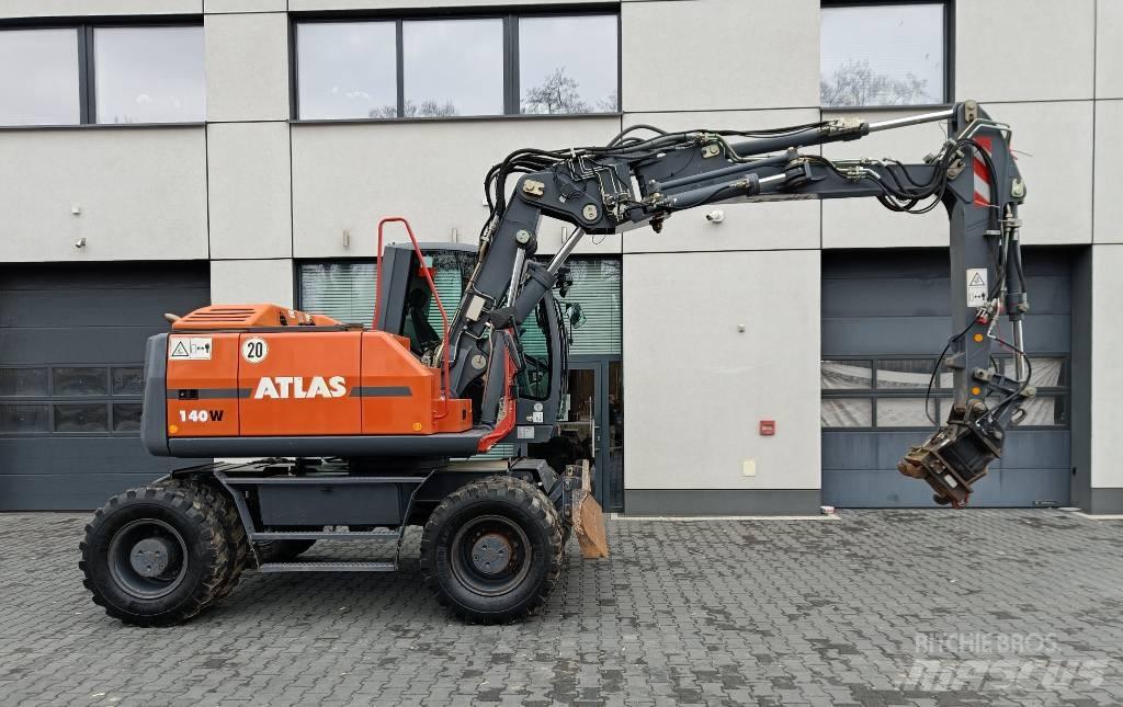 Atlas 140 W Escavatori gommati
