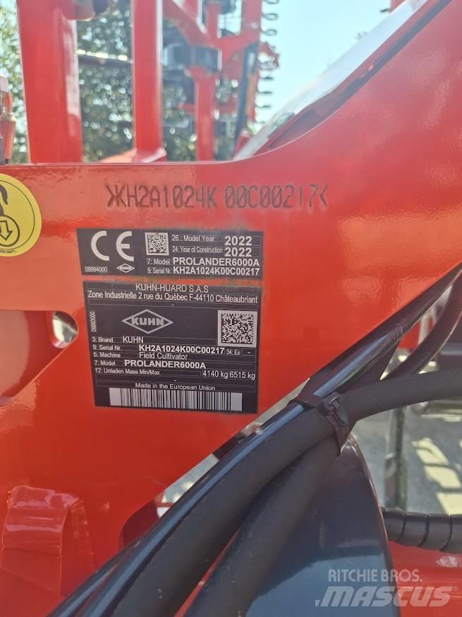 Kuhn Prolander 6000 Coltivatori
