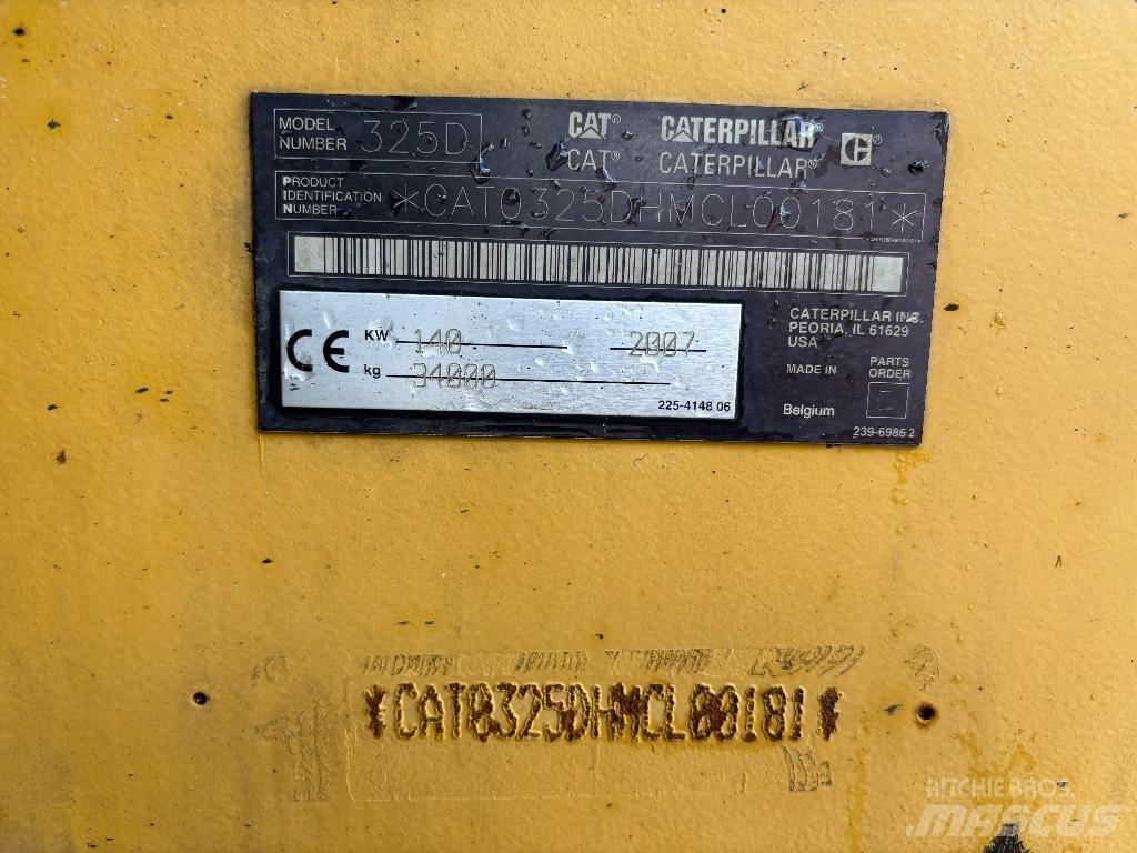 CAT 325 D LR Escavatori cingolati