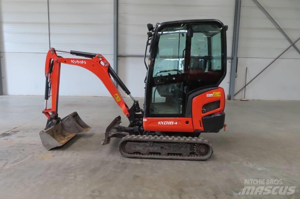 Kubota KX 018-4 Miniescavatori