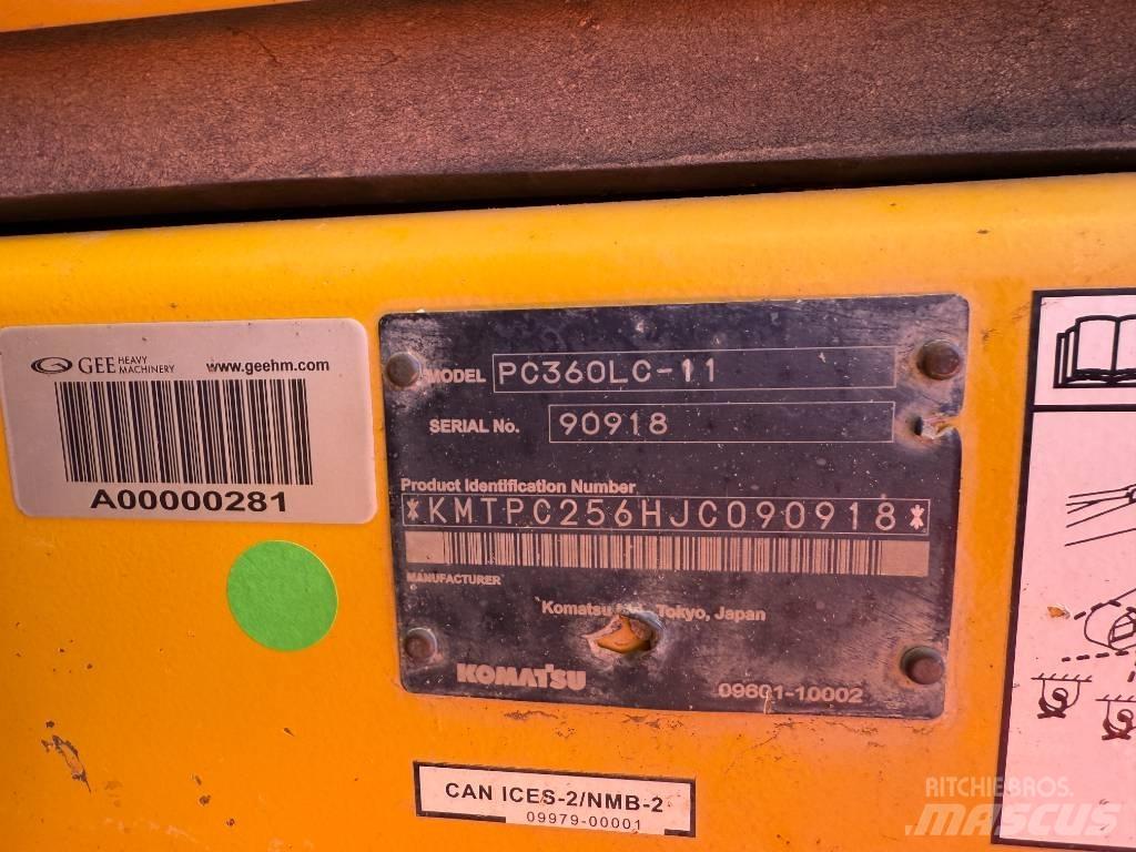Komatsu PC360LC-11 Escavatori cingolati