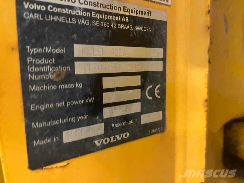 Volvo A25 G Dumpers articolati