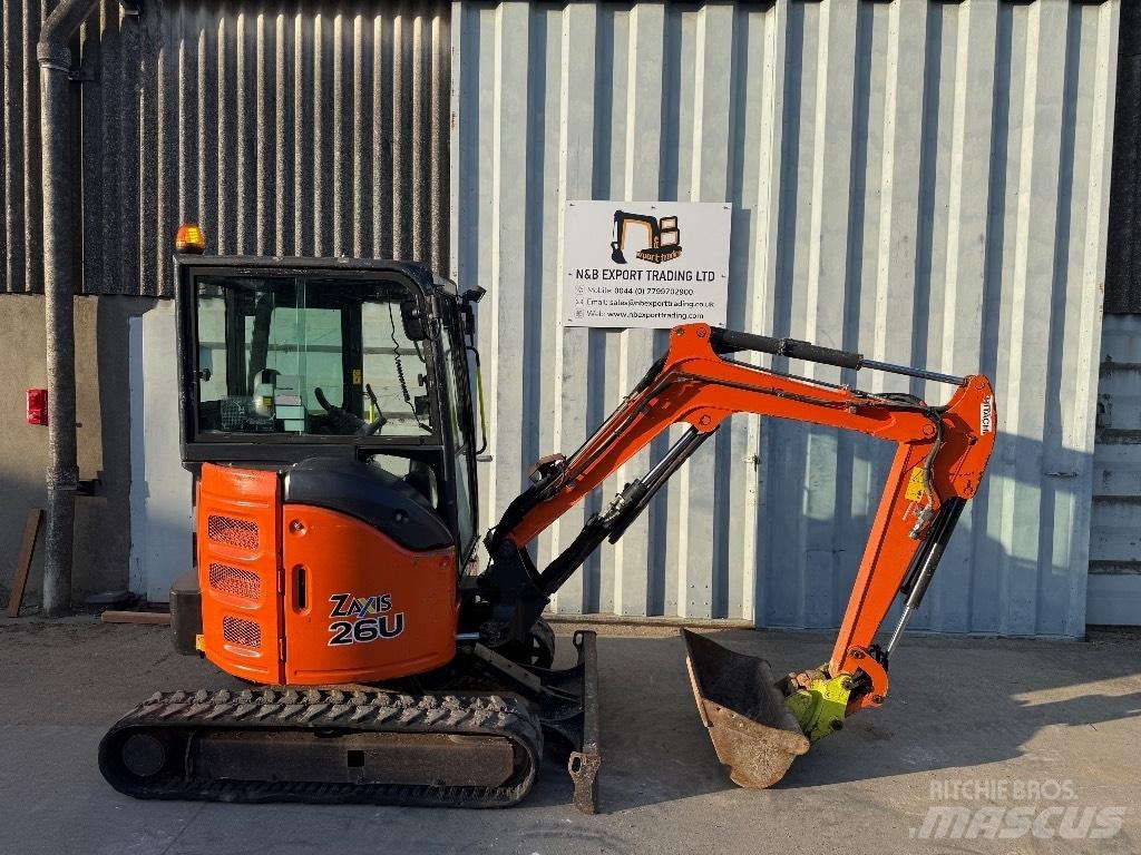 Hitachi ZX 26 Miniescavatori