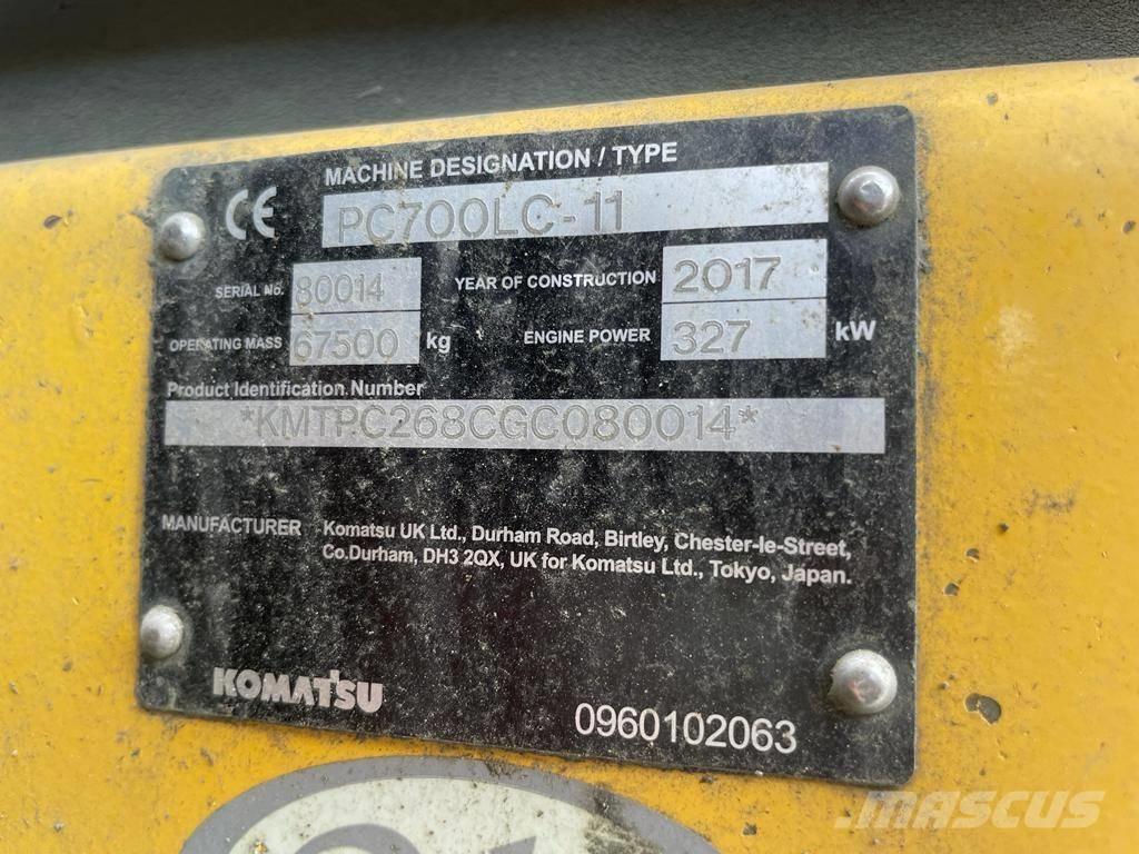 Komatsu PC700LC-11 Escavatori cingolati