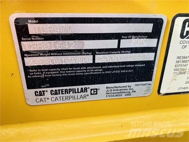 CAT TL 943 C Sollevatori telescopici