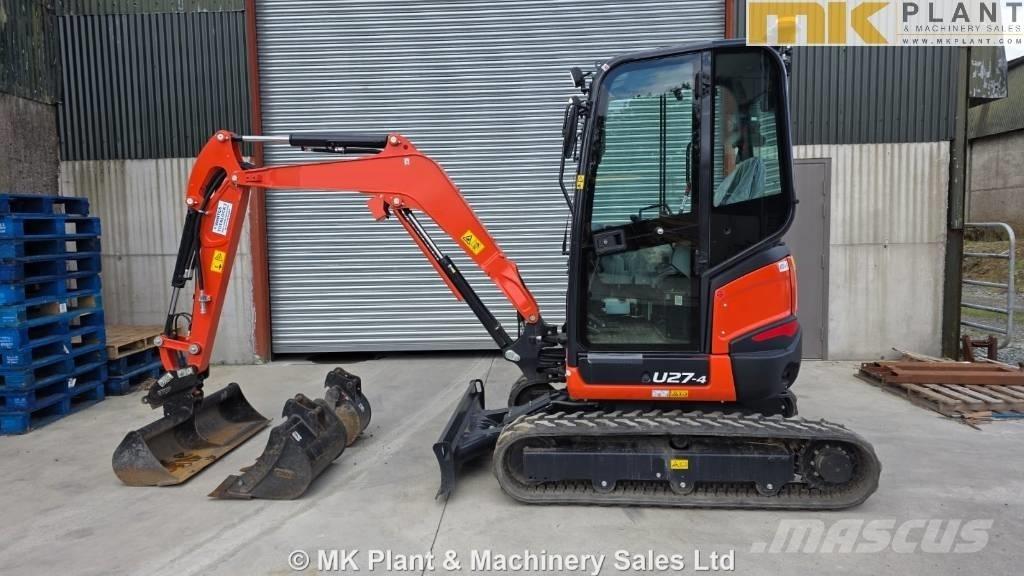 Kubota U 27-4 Miniescavatori