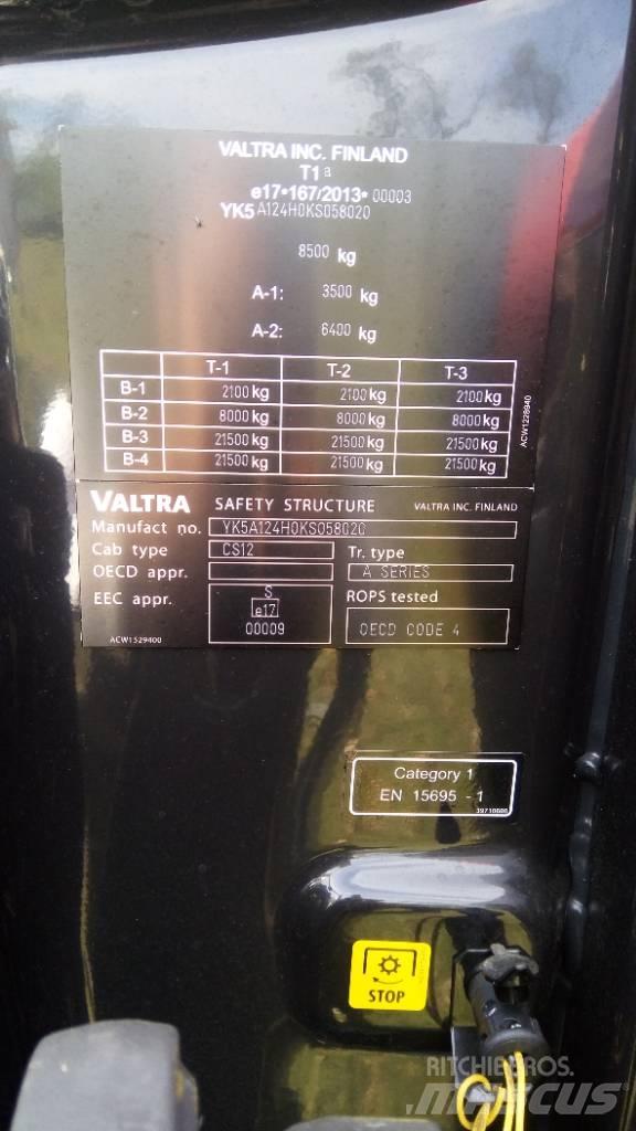 Valtra A 124 Trattori