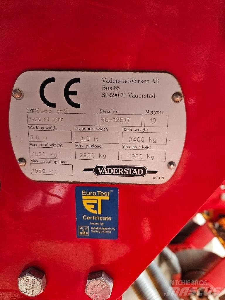 Väderstad Rapid300C Seminatrici combinate