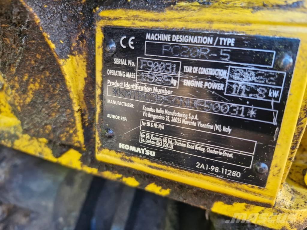 Komatsu PC 20 R-5 Miniescavatori