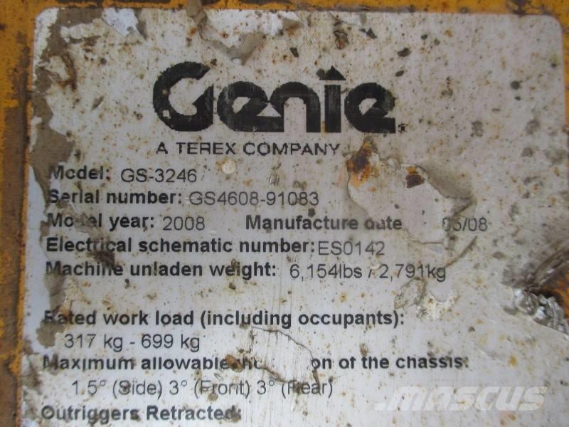 Genie GS 3246 Piattaforme a pantografo