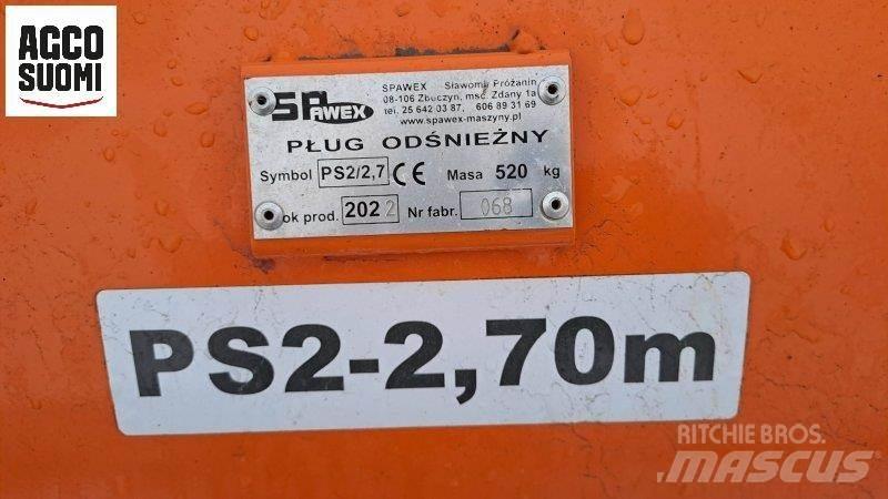 PS ALUEAURA 2-2.70 Lame spazzaneve e aratri