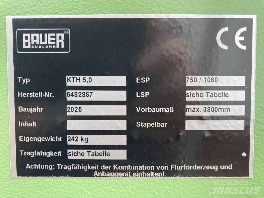 Bauer KTH 5,0 Movimentazione Materiali - Altro