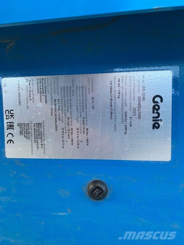 Genie GS-3246 Piattaforme a pantografo