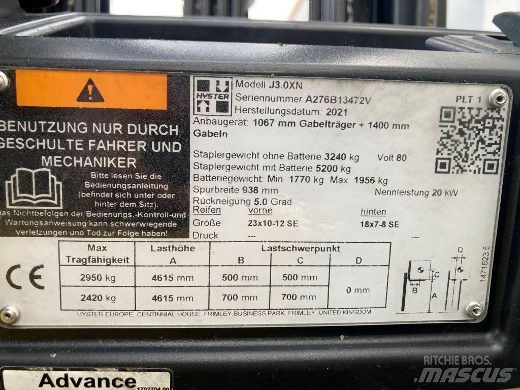 Hyster J 3.0 XN Carrelli elevatori elettrici