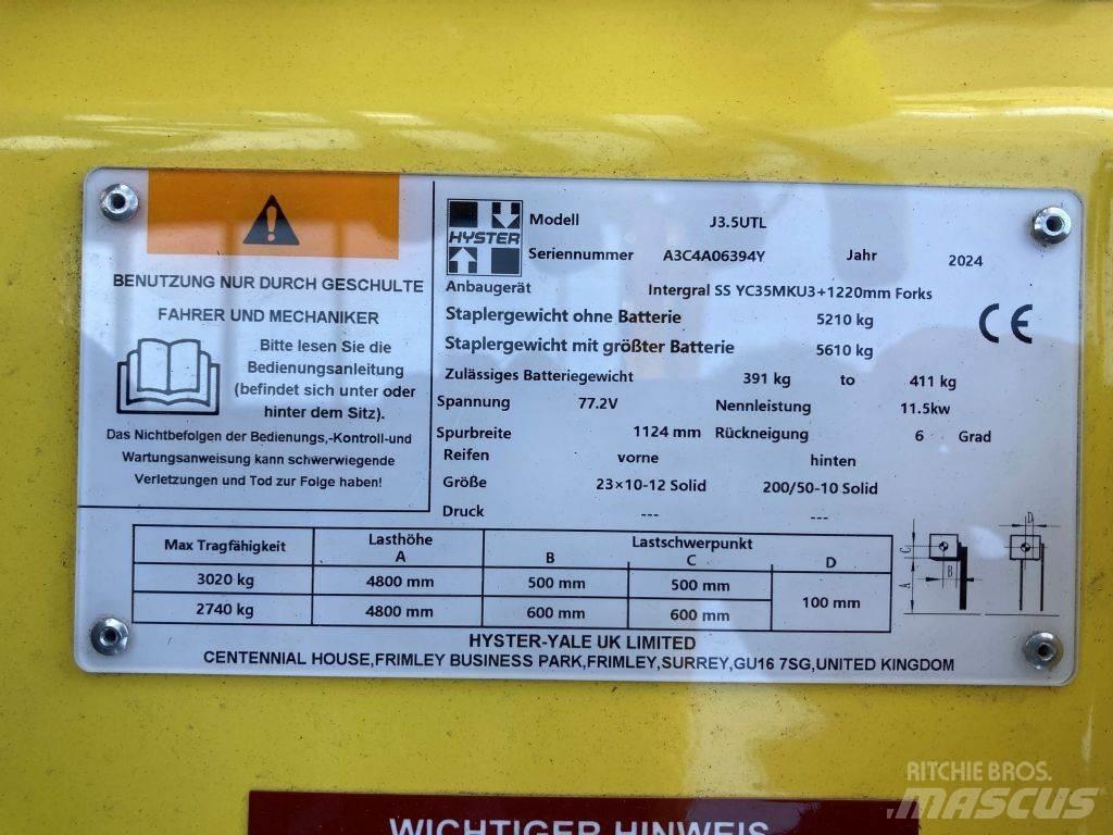 Hyster J 3.5 UTL Carrelli elevatori elettrici