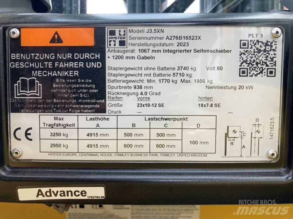 Hyster J 3.5 XN Carrelli elevatori elettrici