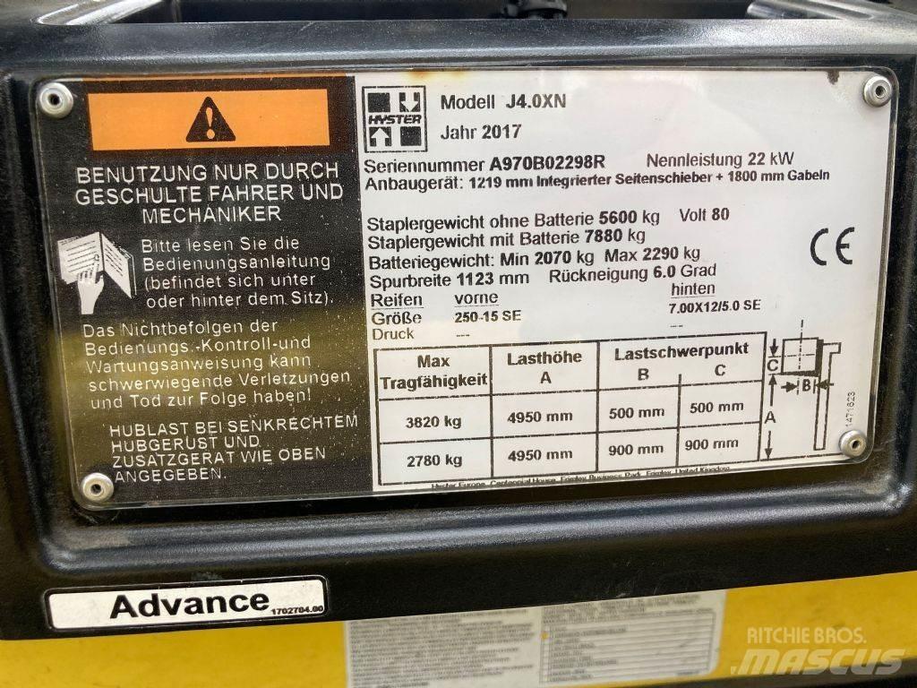 Hyster J 4.0 XN Carrelli elevatori elettrici