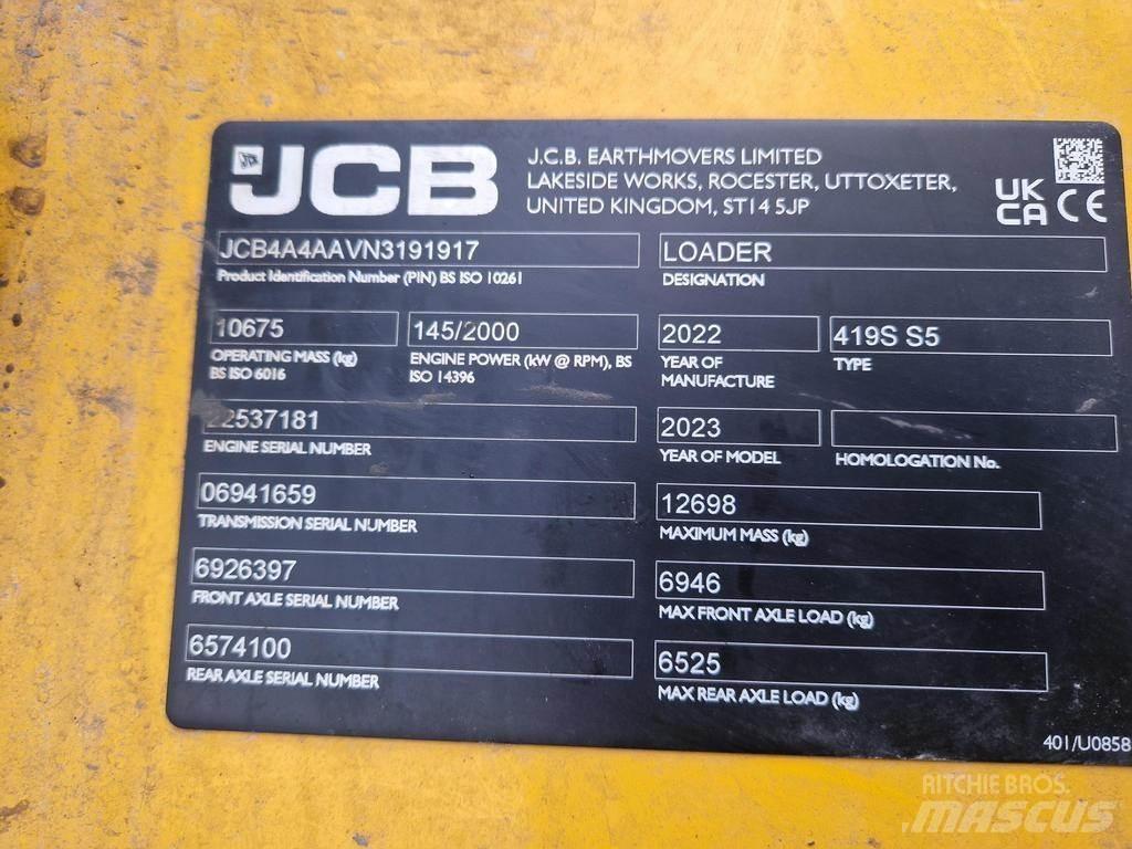 JCB 419S Agricoltura - Altro