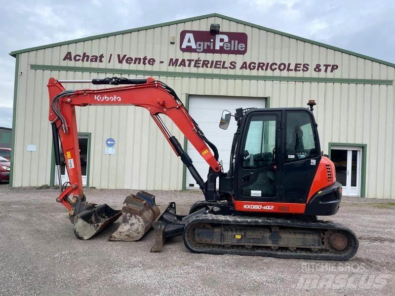 Kubota KX080-4 Miniescavatori