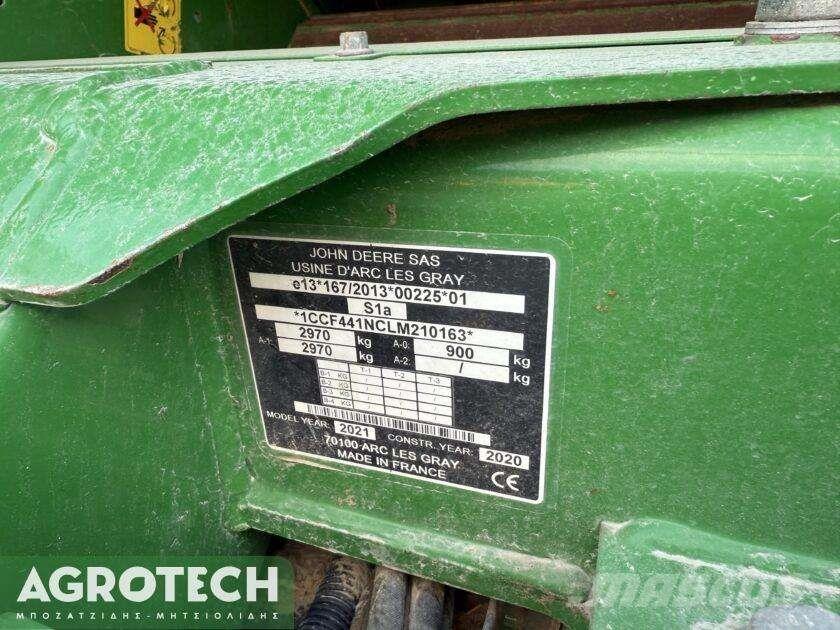John Deere F441M Rotopresse
