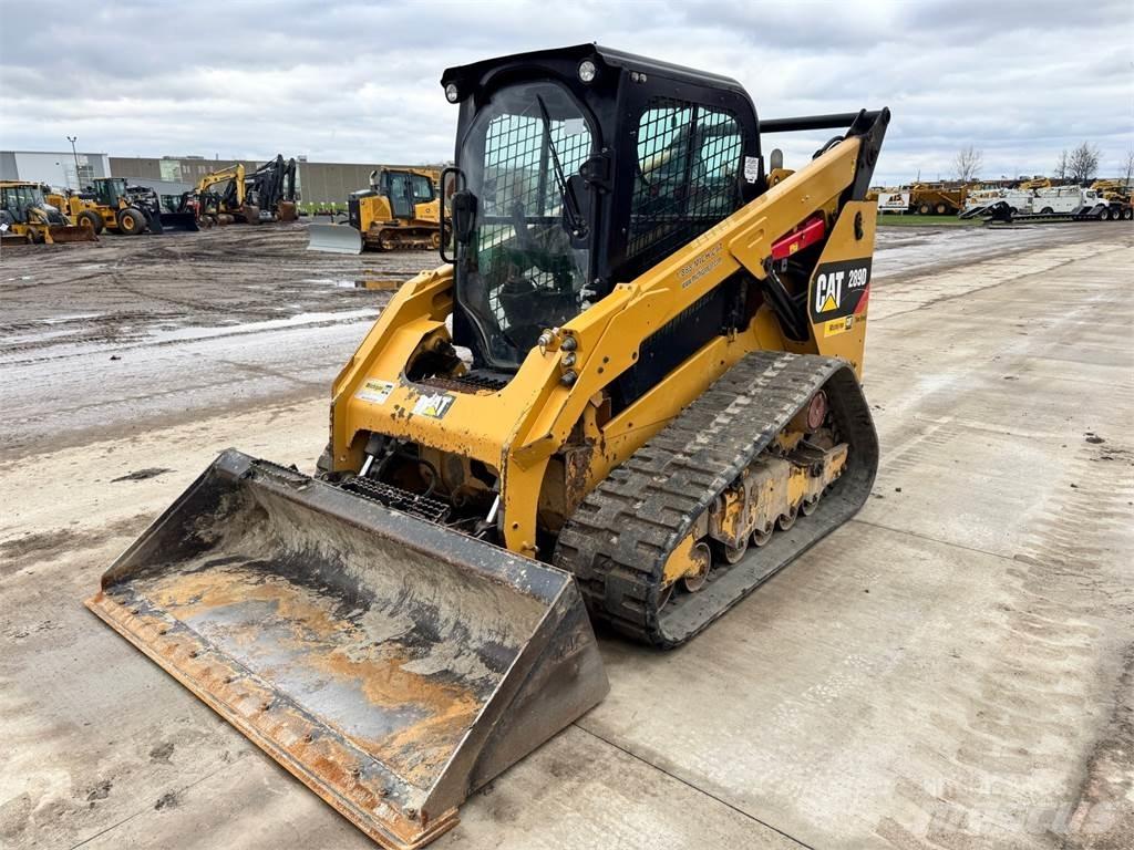 CAT 289D Mini Pale Gommate