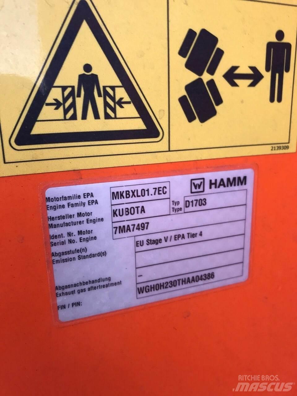 Hamm HD12VV Rulli a doppio tamburo