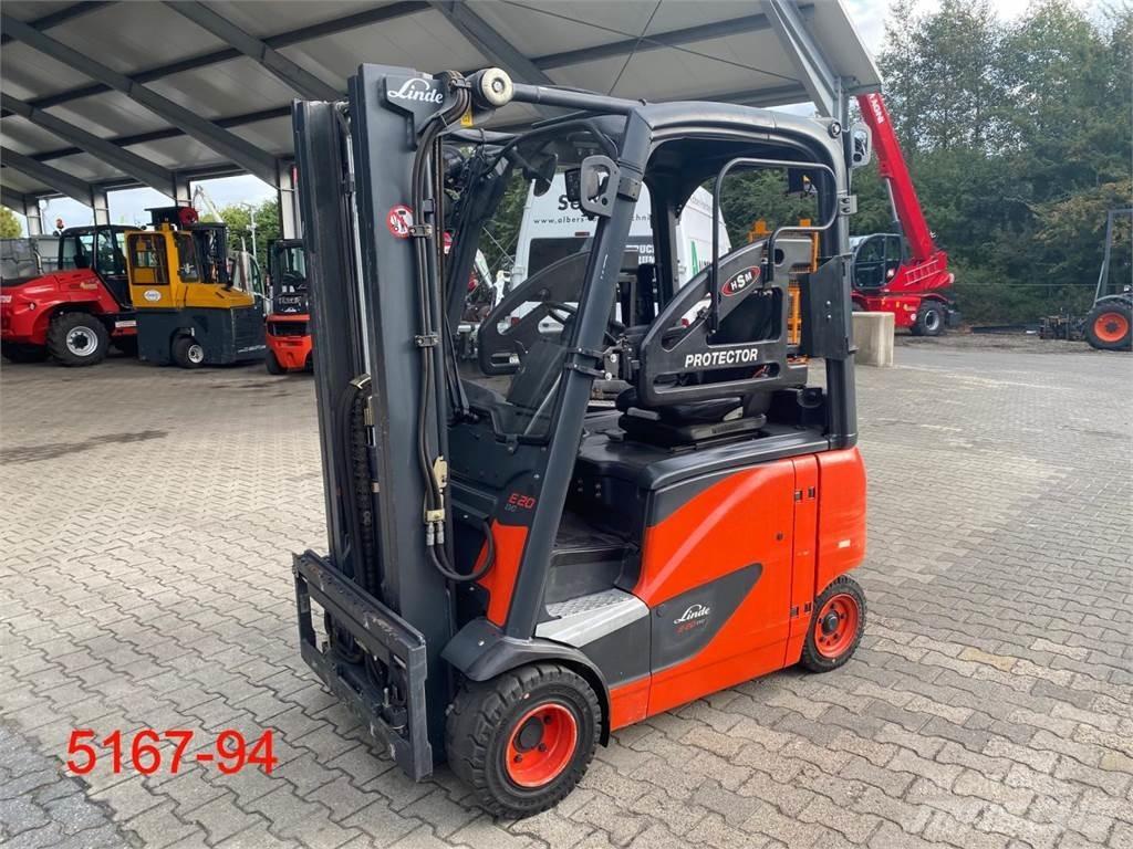 Linde E 20 PH 02 Carrelli elevatori elettrici