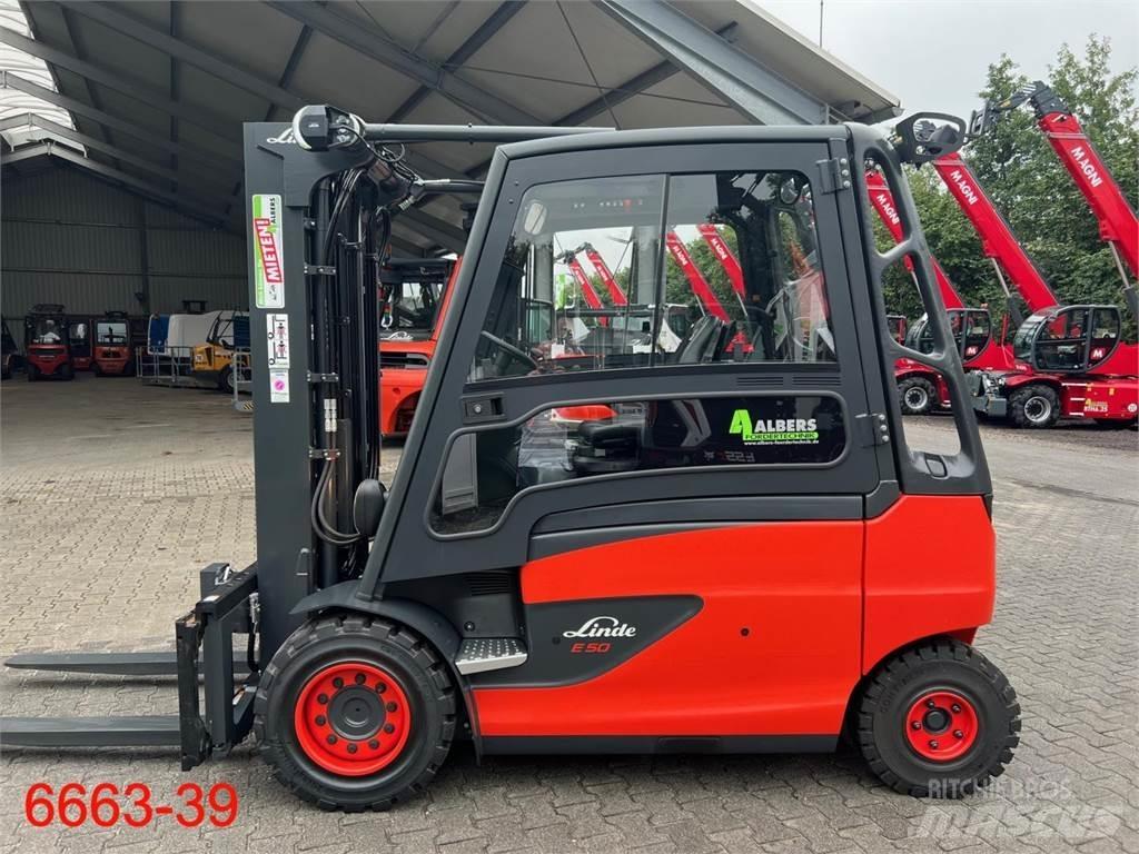 Linde E 50 HL 01 Carrelli elevatori elettrici