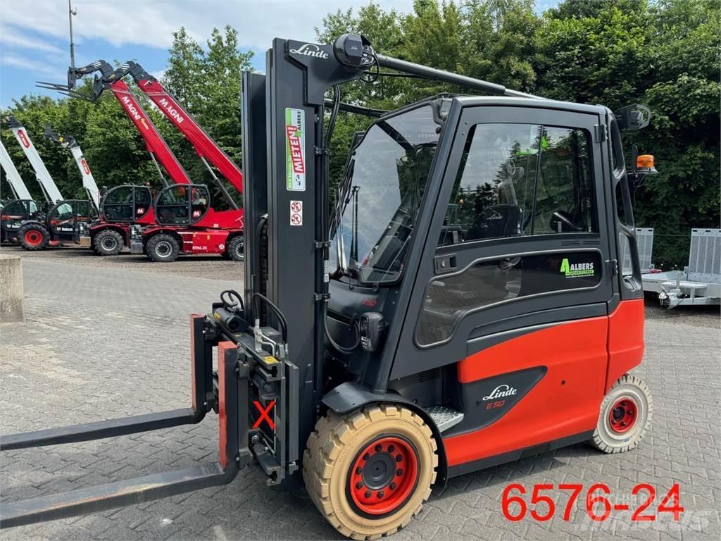 Linde E 50 HL 01 Carrelli elevatori elettrici