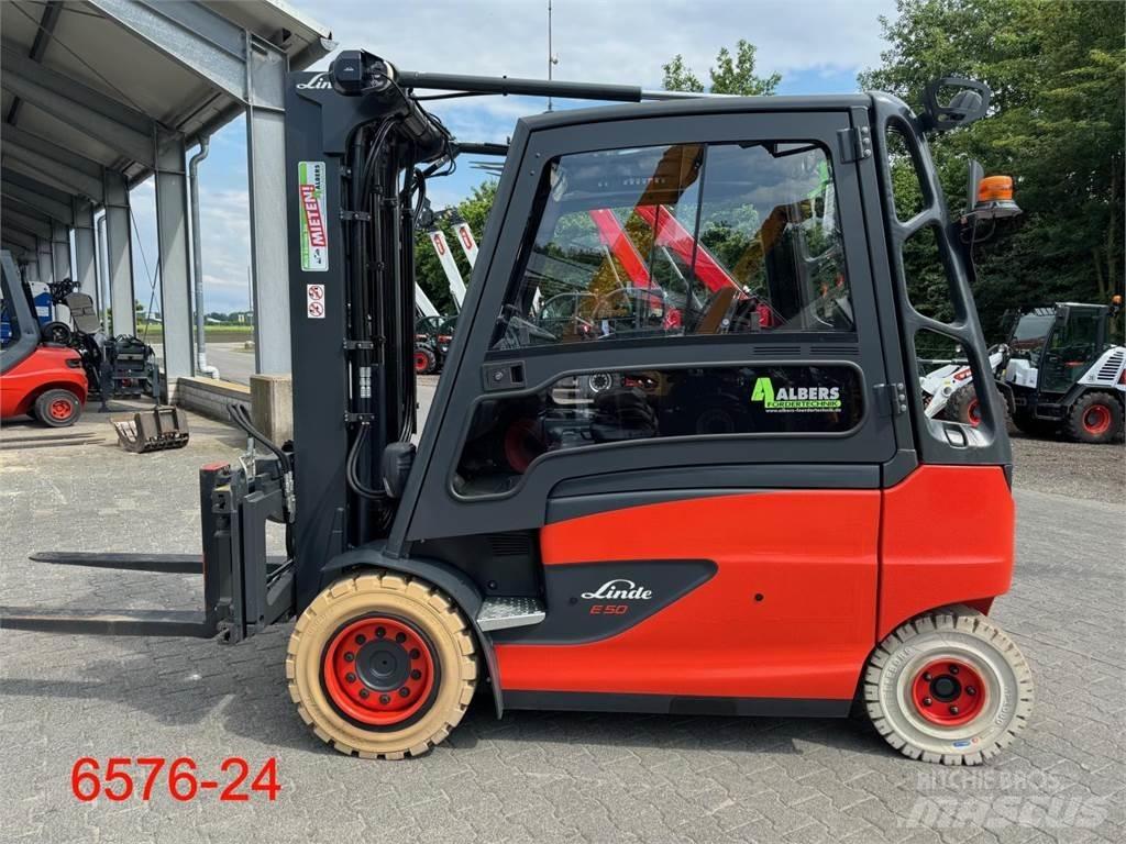 Linde E 50 HL 01 Carrelli elevatori elettrici