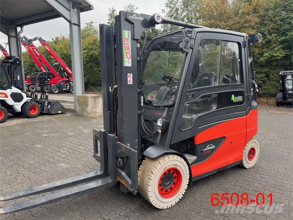 Linde E 50 HL 01 Carrelli elevatori elettrici
