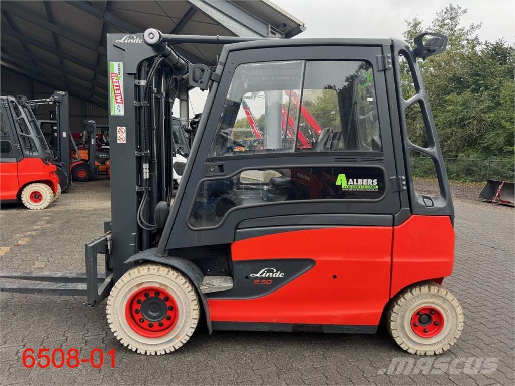 Linde E 50 HL 01 Carrelli elevatori elettrici