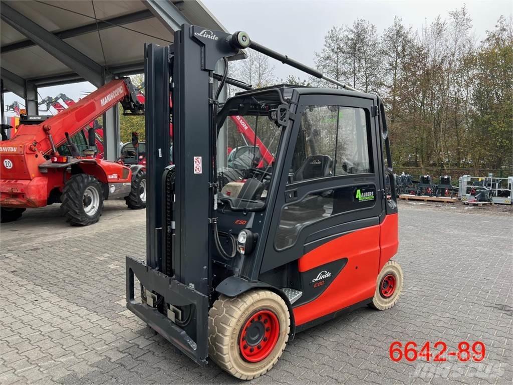 Linde E 50 HL 01 Carrelli elevatori elettrici