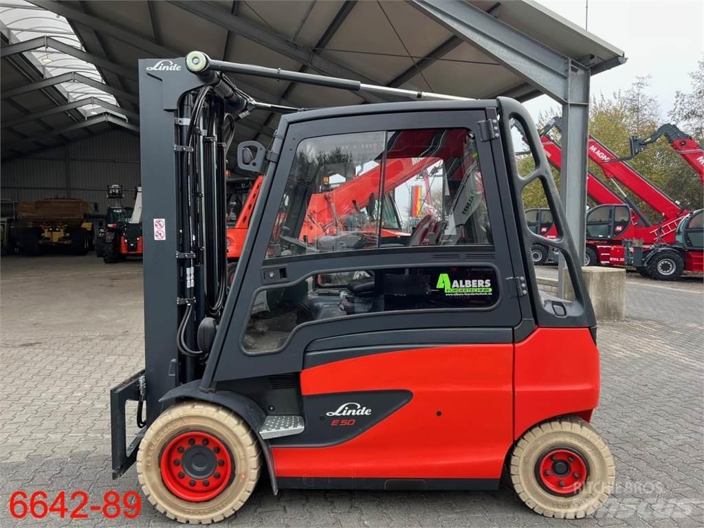 Linde E 50 HL 01 Carrelli elevatori elettrici