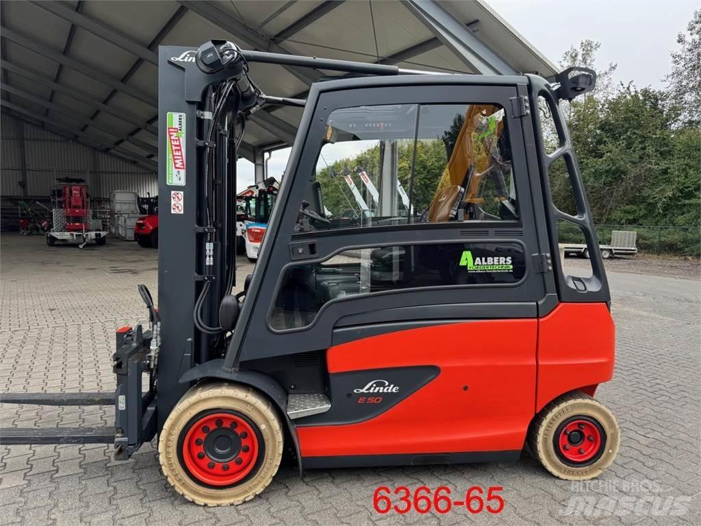Linde E 50 HL - 01 / 600 Carrelli elevatori elettrici