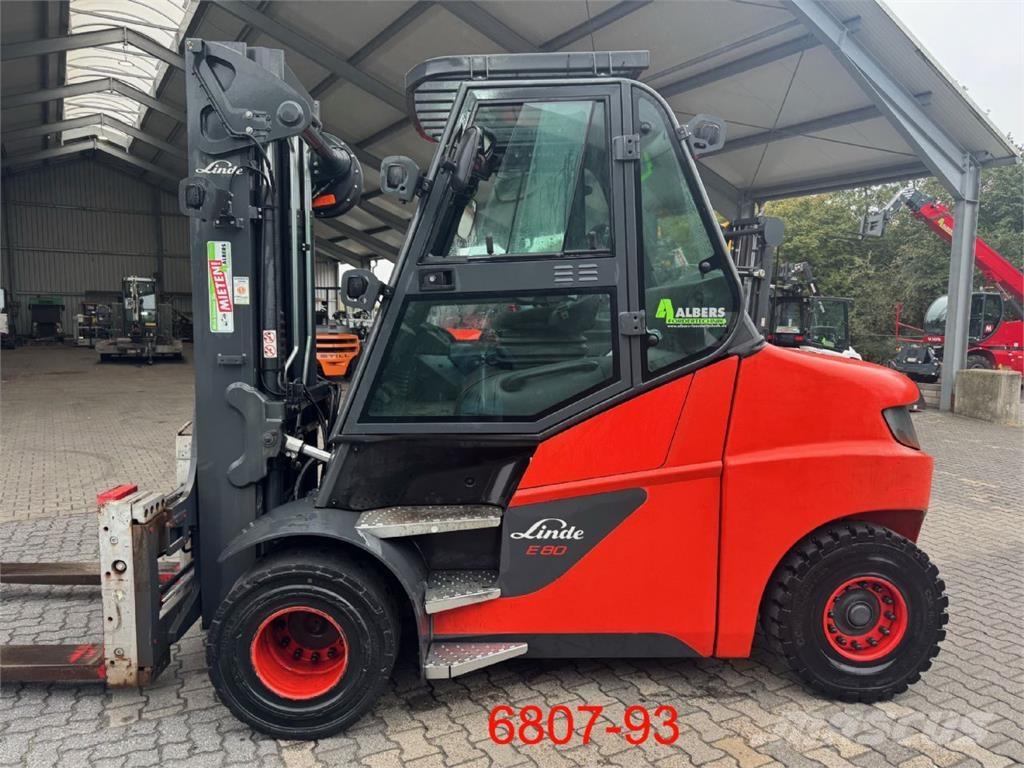 Linde E 80-01 / 900 Carrelli elevatori elettrici