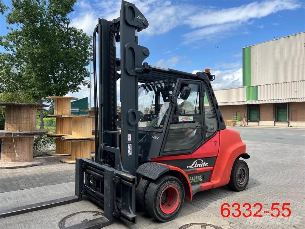 Linde H 80 D 02 900 Carrelli elevatori diesel