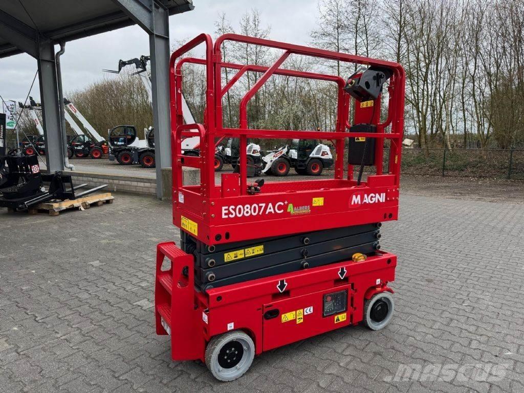 Magni ES 0807 AC + Piattaforme a pantografo