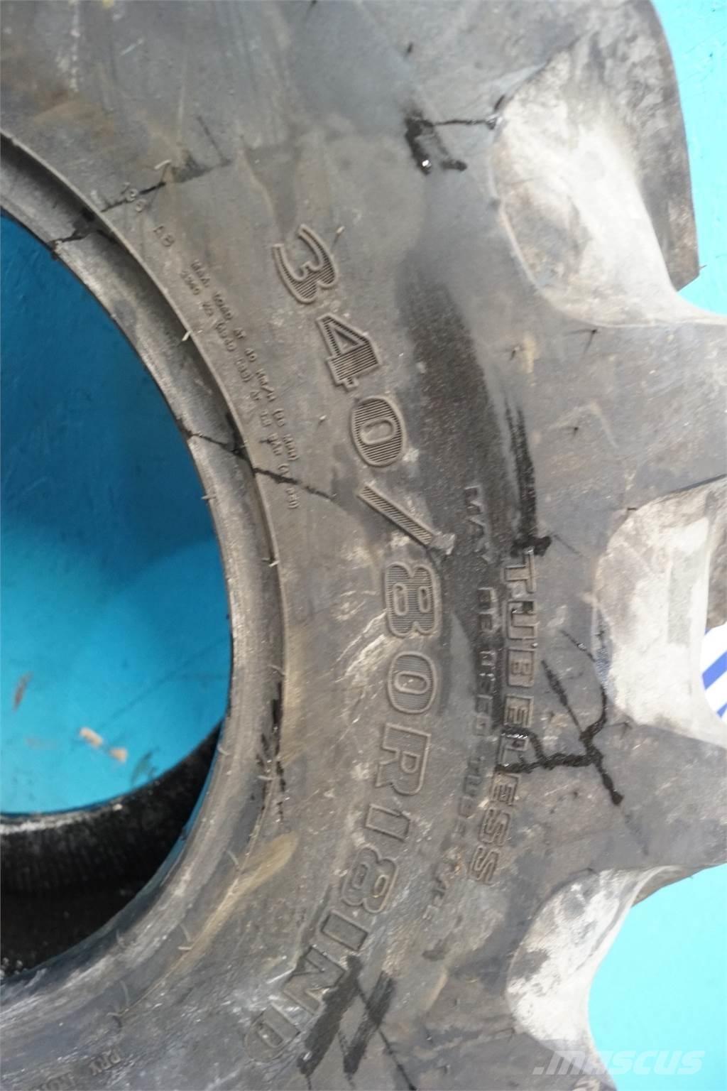  18 340/80R18 Pneumatici, ruote e cerchioni