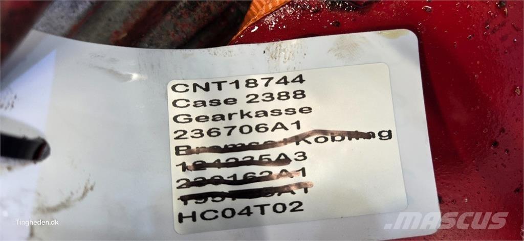CASE 2388 Trasmissione