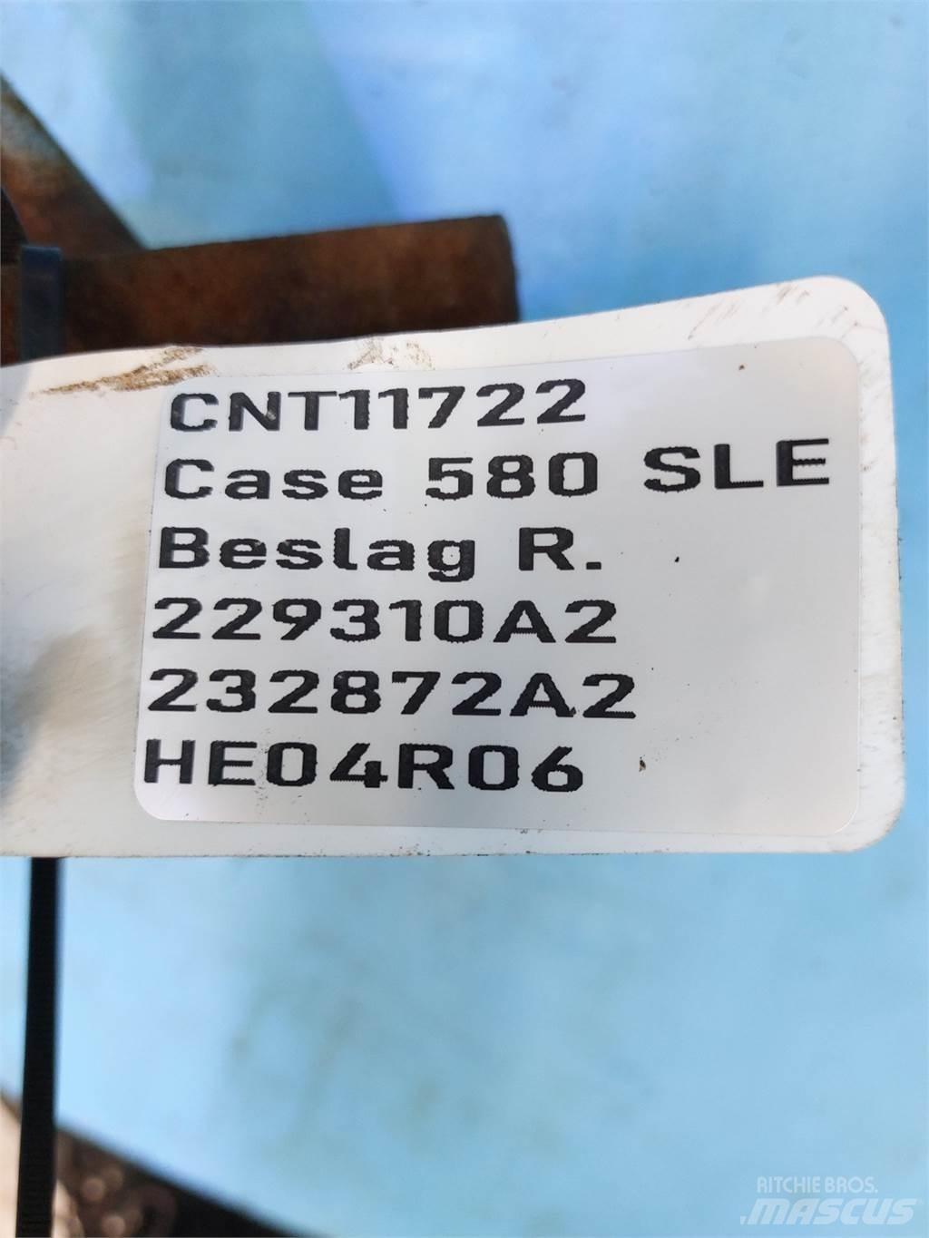 CASE 580 SLE Benne vaglianti