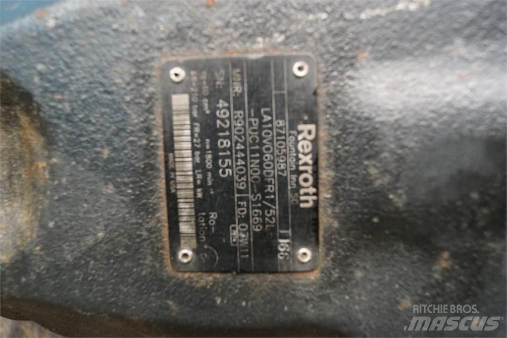 Case IH 8010 Componenti idrauliche