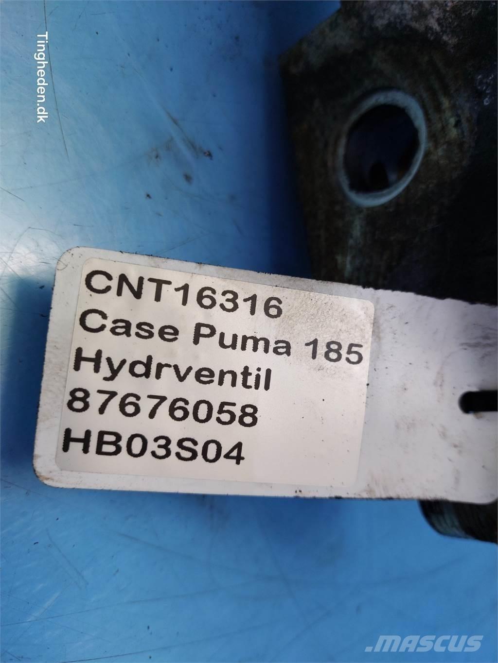 CASE Puma 185 Componenti idrauliche