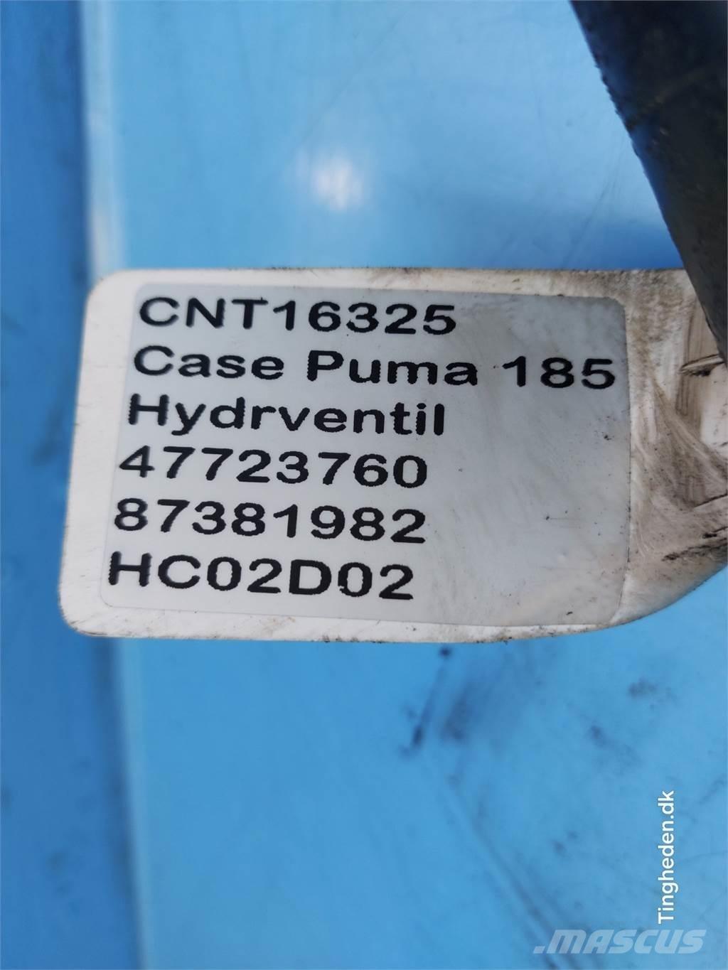 CASE Puma 185 Componenti idrauliche