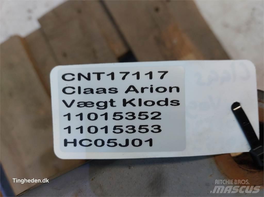 CLAAS Arion Zavorre anteriori