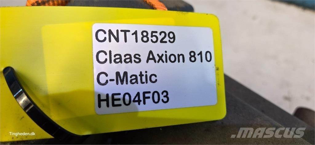 CLAAS Axion 810 Trasmissione