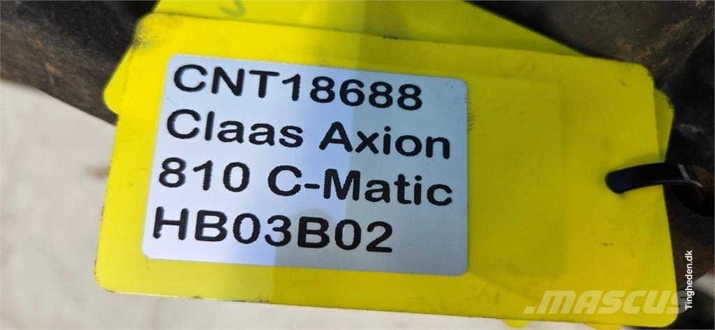 CLAAS Axion 810 Trasmissione
