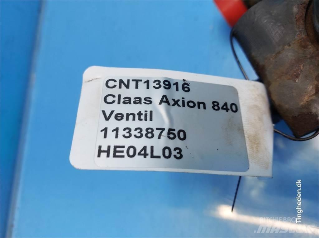 CLAAS Axion 840 Componenti idrauliche