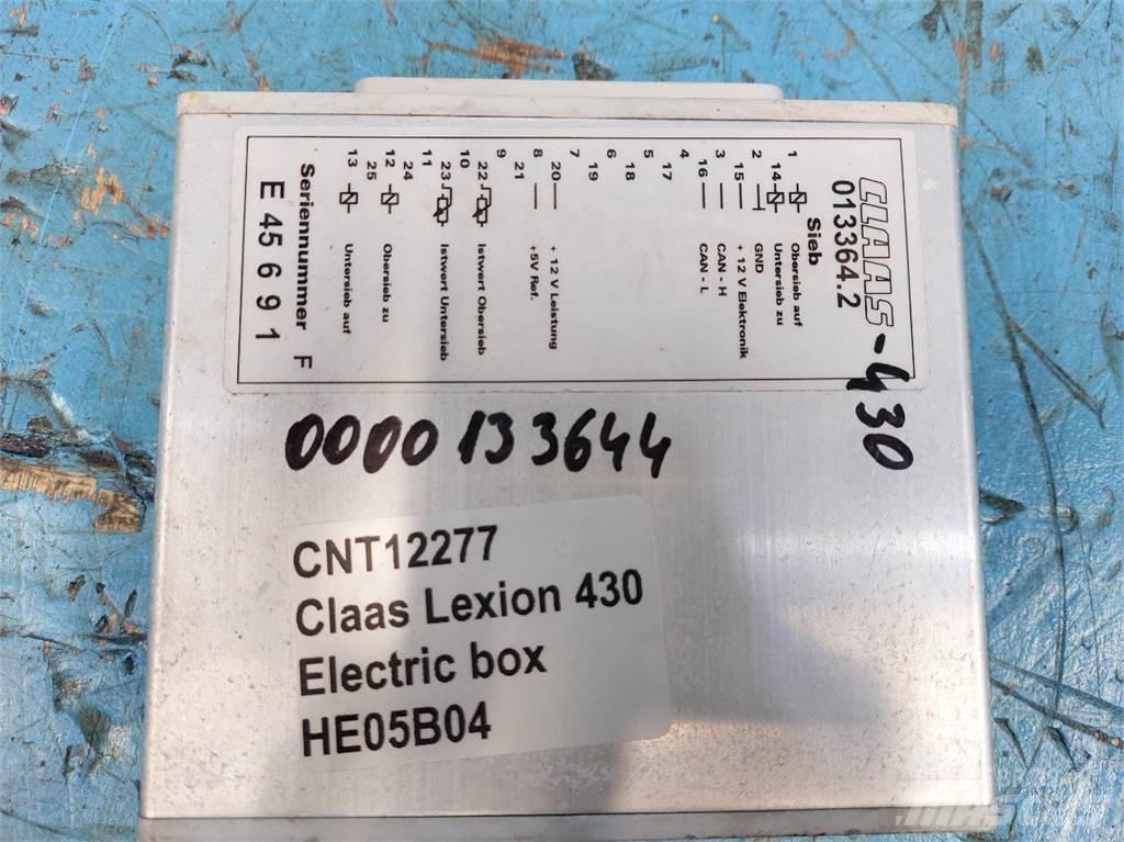 CLAAS Lexion 430 Componenti elettroniche