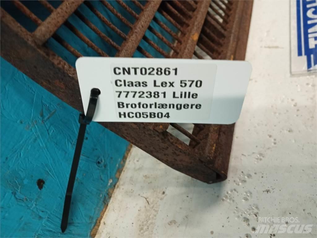 CLAAS Lexion 570 Accessori per mietitrebbiatrici